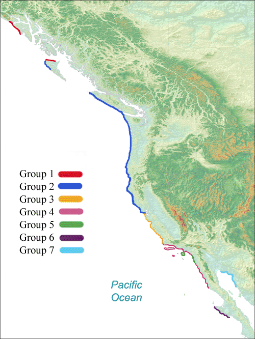 Pacific Coast Biogeographic Patterns