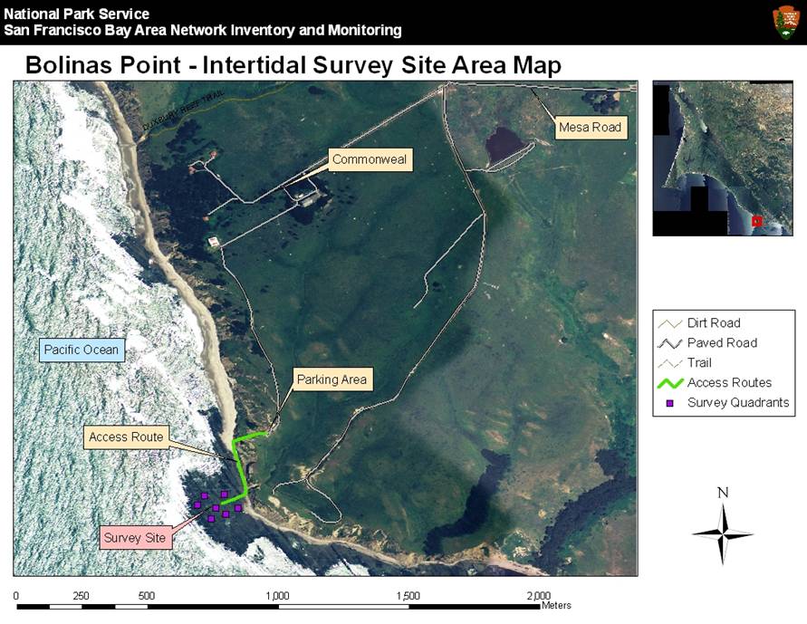 Bolinas Point survey map