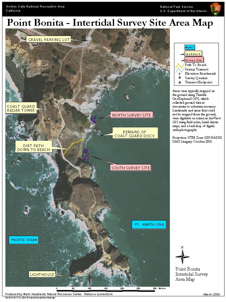 Point Bonita survey map