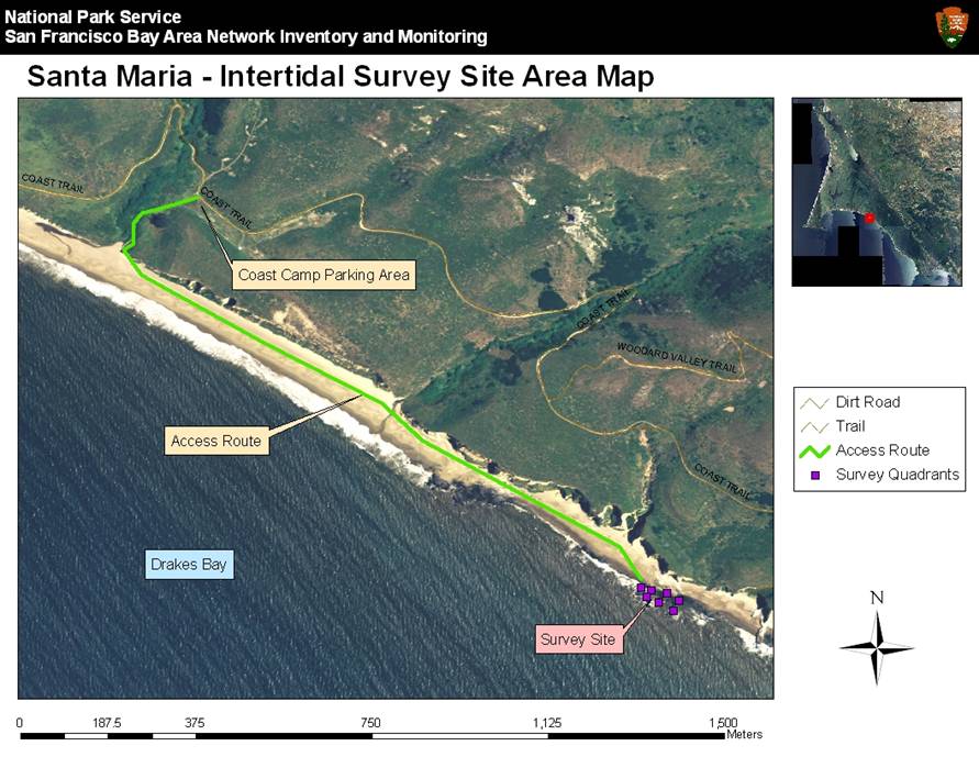 Santa Maria Creek survey map